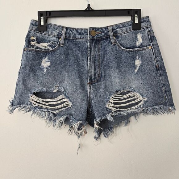 Articles of Society Distressed Denim Shorts NWOT - Picture 1 of 5